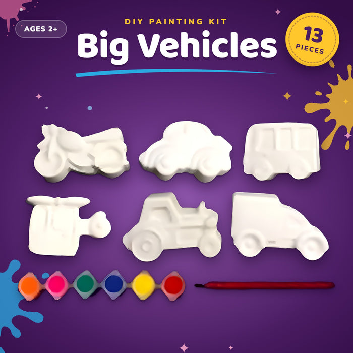 Big Vehicles DIY Painting Kit
