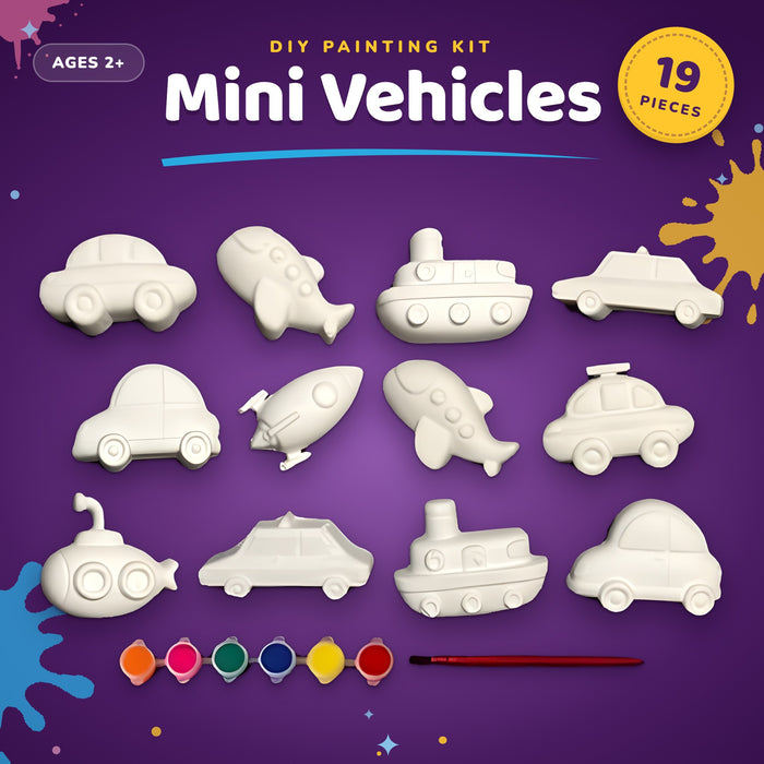 Mini Vehicles DIY Painting Kit