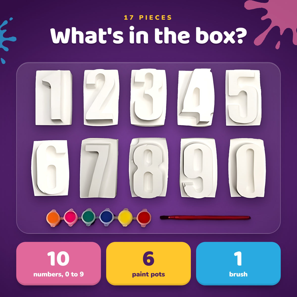 Numbers DIY Painting Kit
