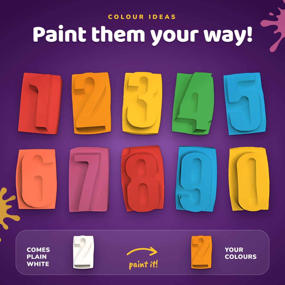 Numbers DIY Painting Kit