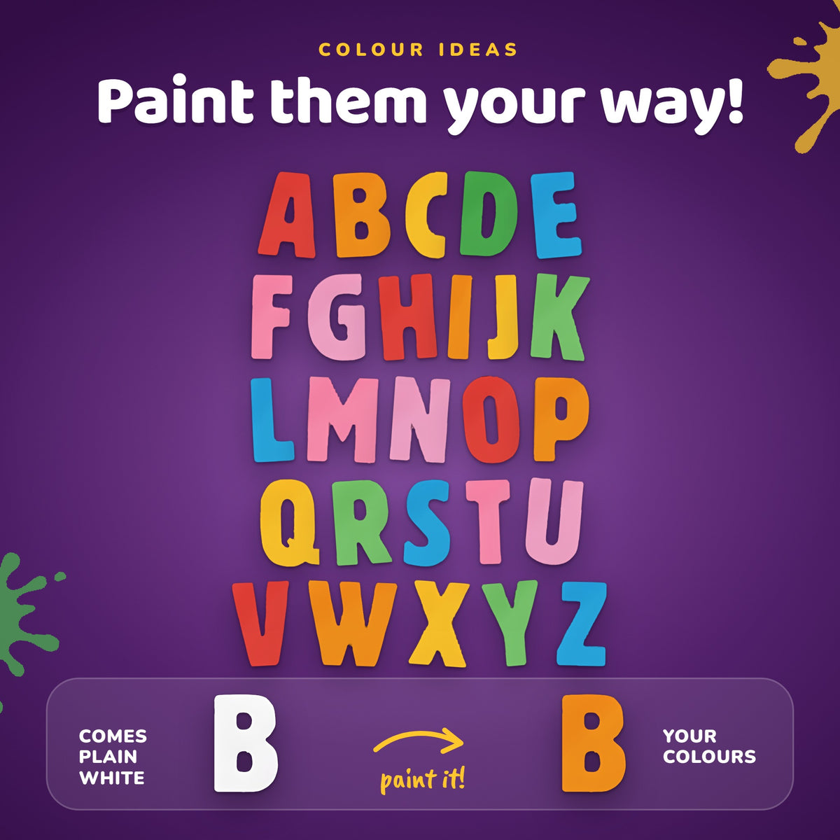 Alphabets DIY Painting Kit