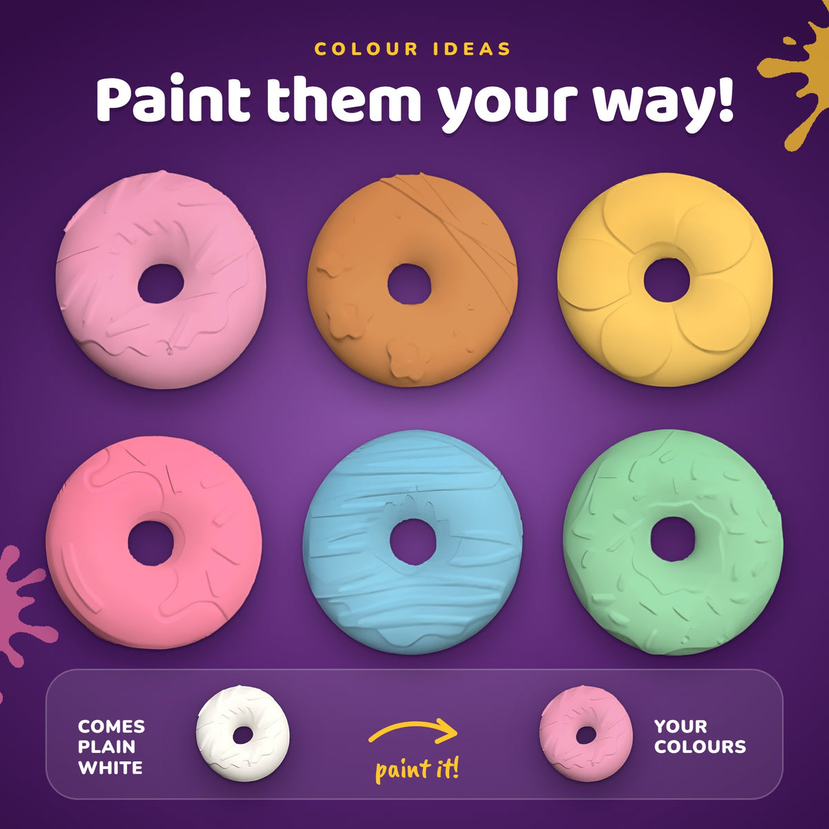 Donuts DIY Painting Kit